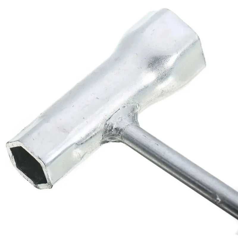 Multifunktionaler Edelstahl Kettensägenschlüssel T-Schlüssel 160mm