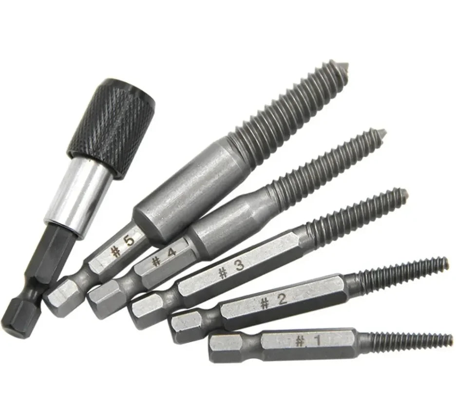 Robustes Impact Schraubbit Set aus legiertem Stahl mit Organizer