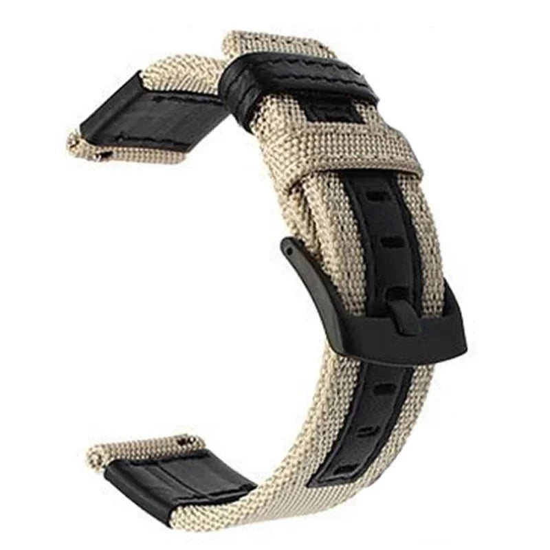 Nylon Sport-Uhrenarmband 18cm für diverse Smartwatch Modelle 20/22mm
