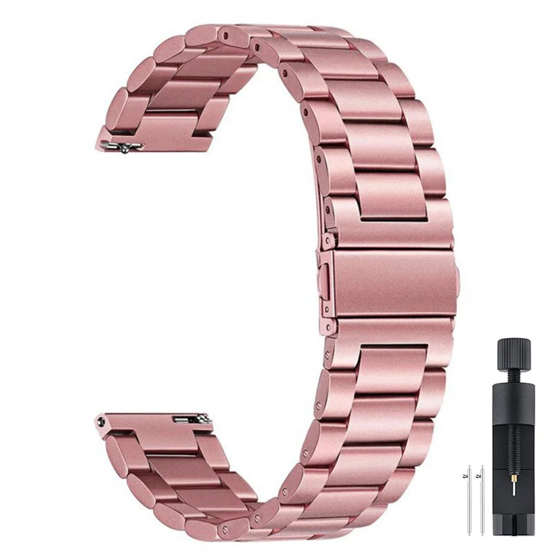 Elegantes Edelstahl-Armband für Huawei Watch 42/46mm – robust - zeitlos unisex