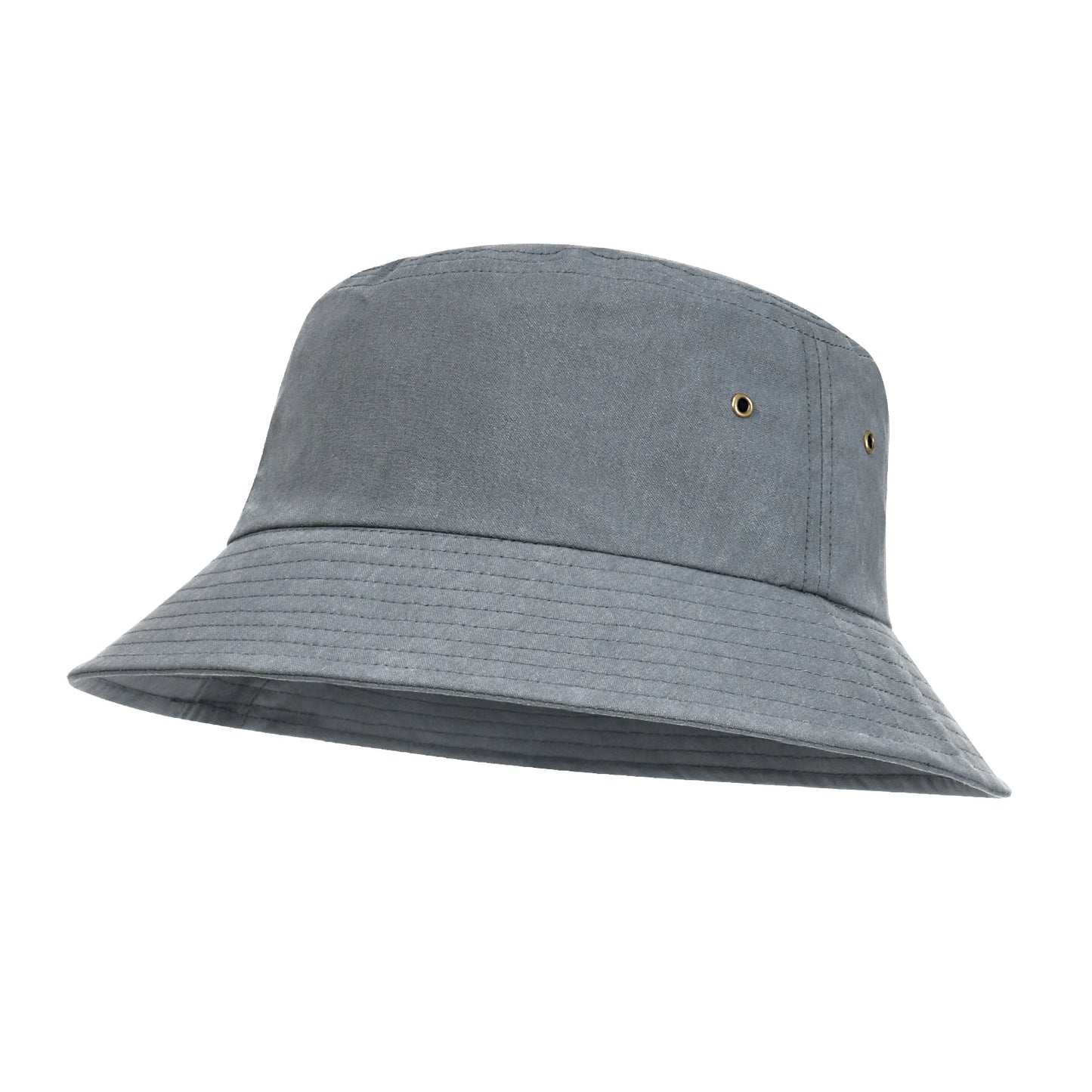 Unisex Baumwoll Eimerhut Faltbar Breiter UV Schutz Sommerhut