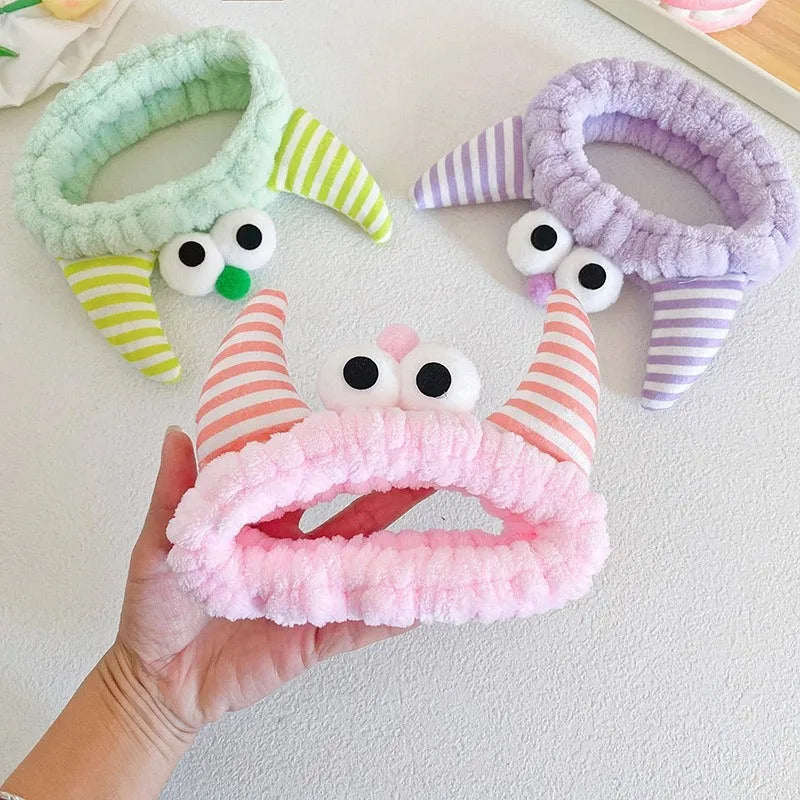 YHJ Monster Haarband für Frauen – Niedliches Design aus Baumwolle
