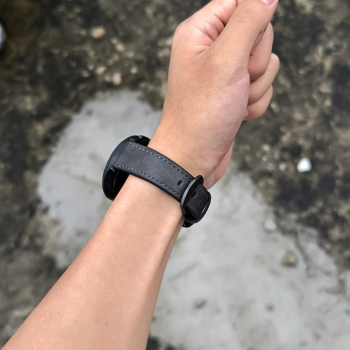 Lederarmband mit Schnellverschluss für Samsung Galaxy Watch 8 Modelle