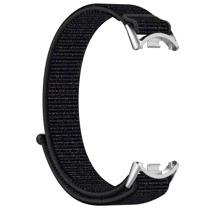 Nylon Armband für Xiaomi Band 9 8 NFC, verstellbares Handgelenkband