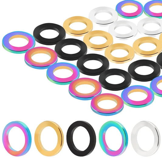 10x Titan Unterlegscheiben M5/M6 für MTB Rennrad Fahrradteile Schutz