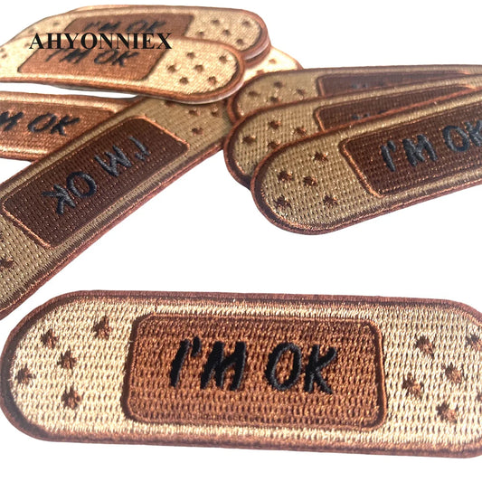 Stickerei Bandage Reparatur Patches zum Aufbügeln für Kleidung