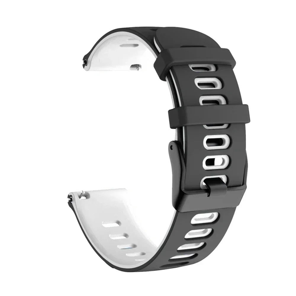 Flexibles Silikonarmband 20/22mm – Komfort - Stil für Huawei, Garmin - Samsung
