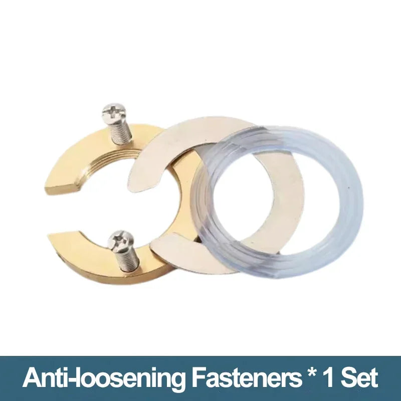 Wasserhahn Anti-verlieren Mutter Kappe C Typ Wasserhahn Wasserhahn Befestigung Fitting Kit Waschbecken Werkzeuge Küche Befestigung Sicherungsring Unterlegscheibe leuchte Teile-Yabubest - Home & More