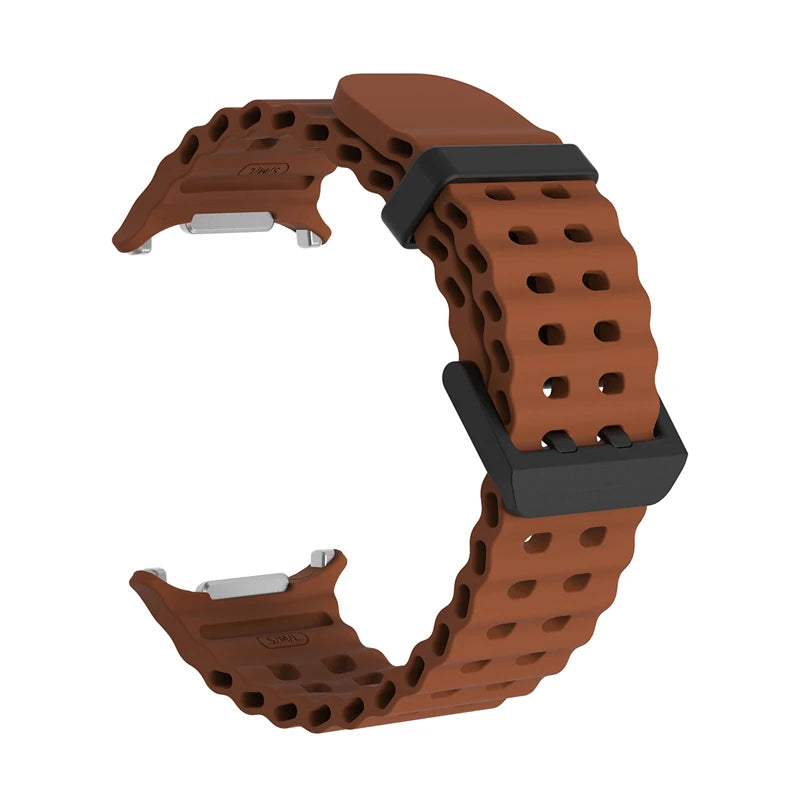 Marine Silikonarmband für Samsung Galaxy Watch Ultra 47 mm 2025 Modell