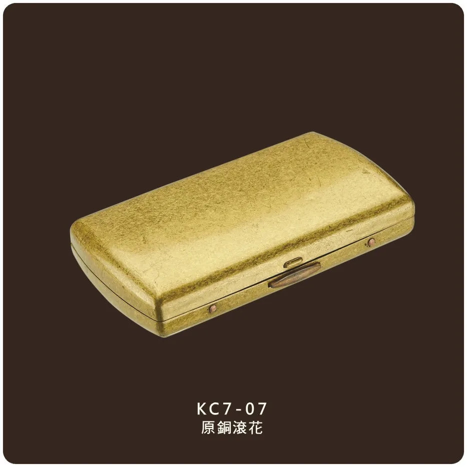 Tragbares Mini Zigarettenetui aus Edelstahl für 12 Zigaretten