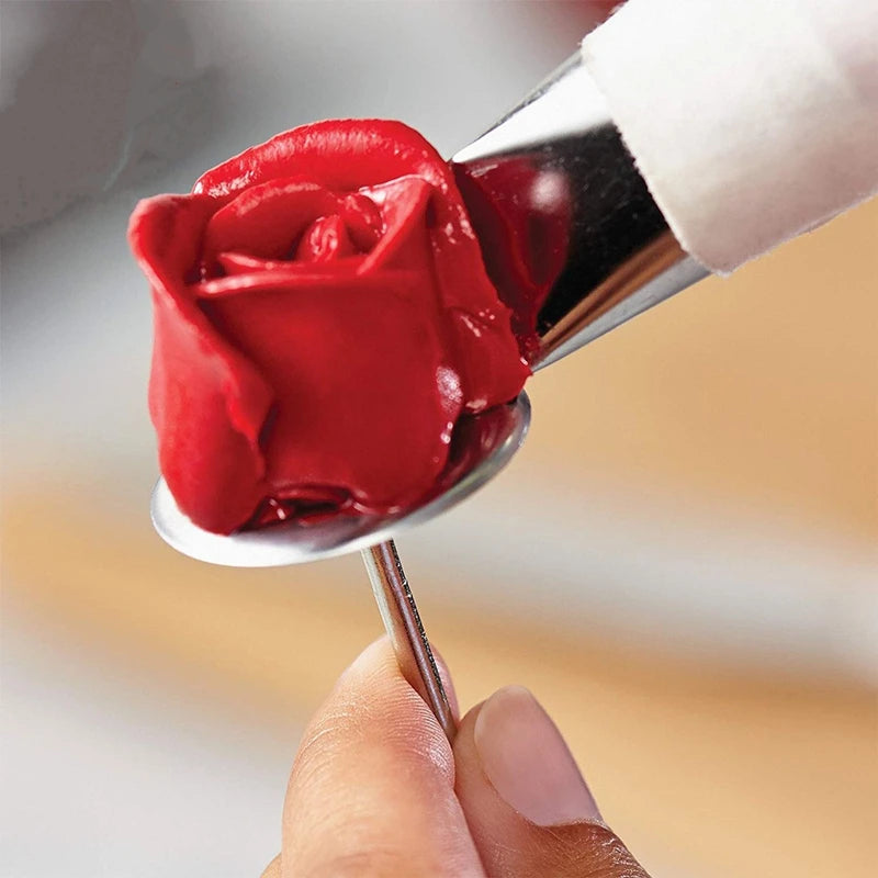 Edelstahl Nagelspitzen Set für Kuchen, Schokolade und Gebäckdeko
