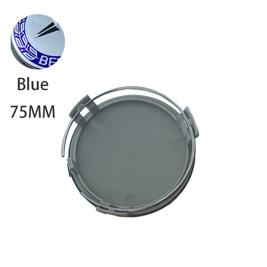 4er Set 75mm Radkappen für Auto Felgen - Styling Nabenkappen Zubehör
