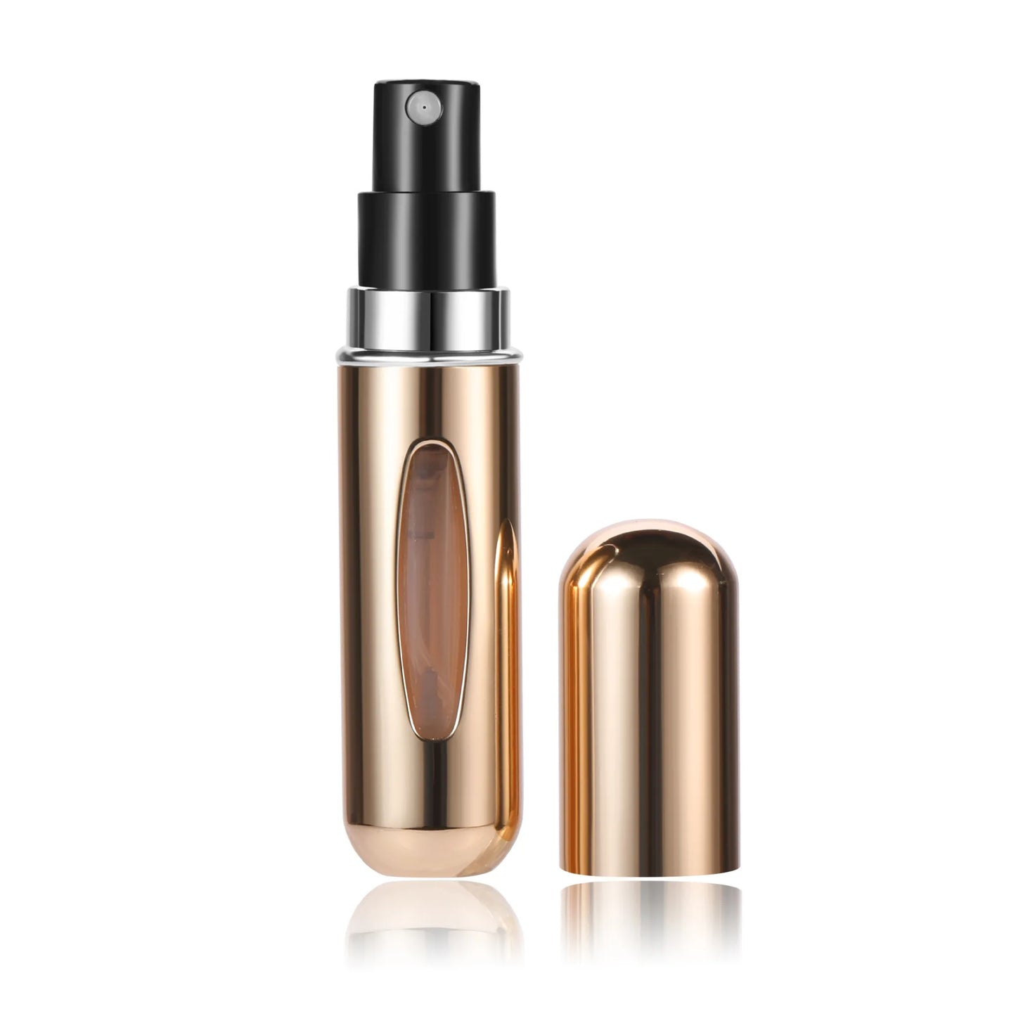 Praktische 5ml Mini Sprühflasche – Nachfüllbar, bunt - ideal für Reisen