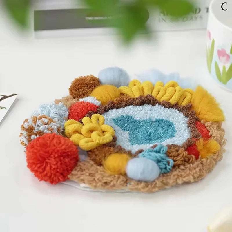 Moos Stickerei Punch Nadel Kit für DIY Wolle Filz Handwerk Set