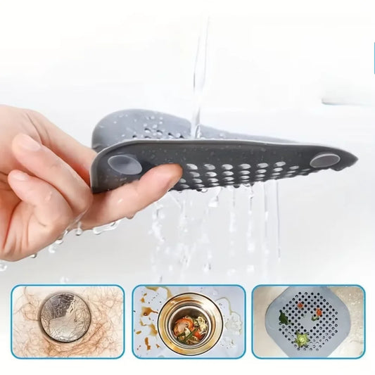 Silikon Abfluss Sieb für Dusche und Waschbecken 1 bis 3 Stück