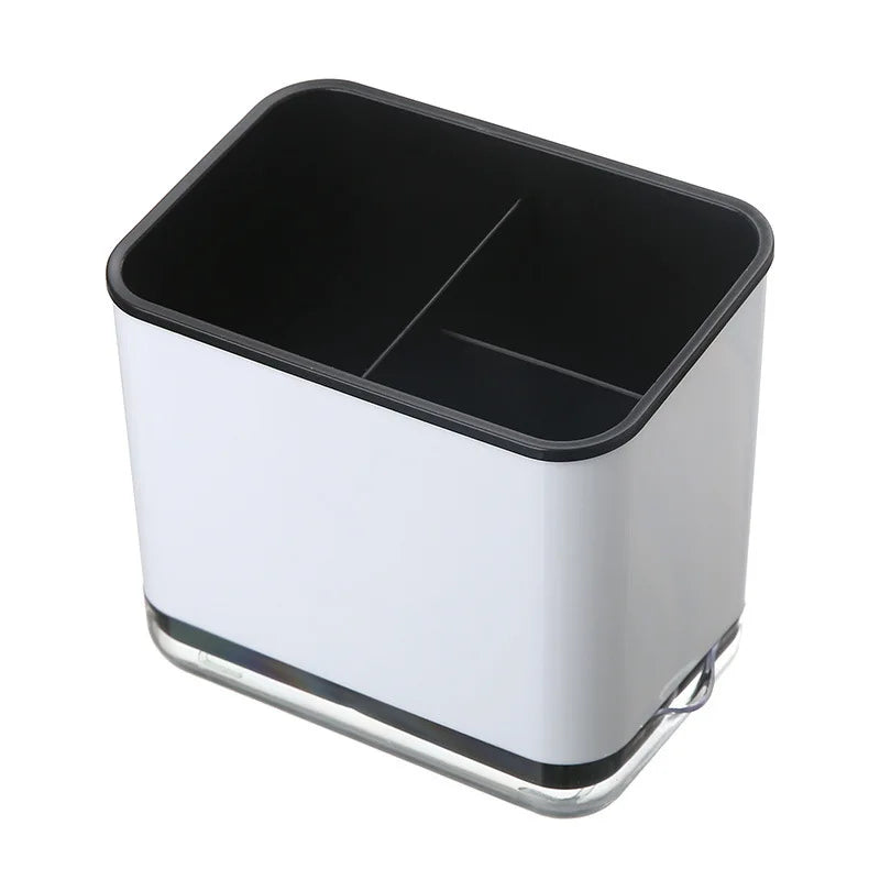 Doppelschichtiger abnehmbarer Essstäbchenhalter und Besteck-Organizer Kunststoff