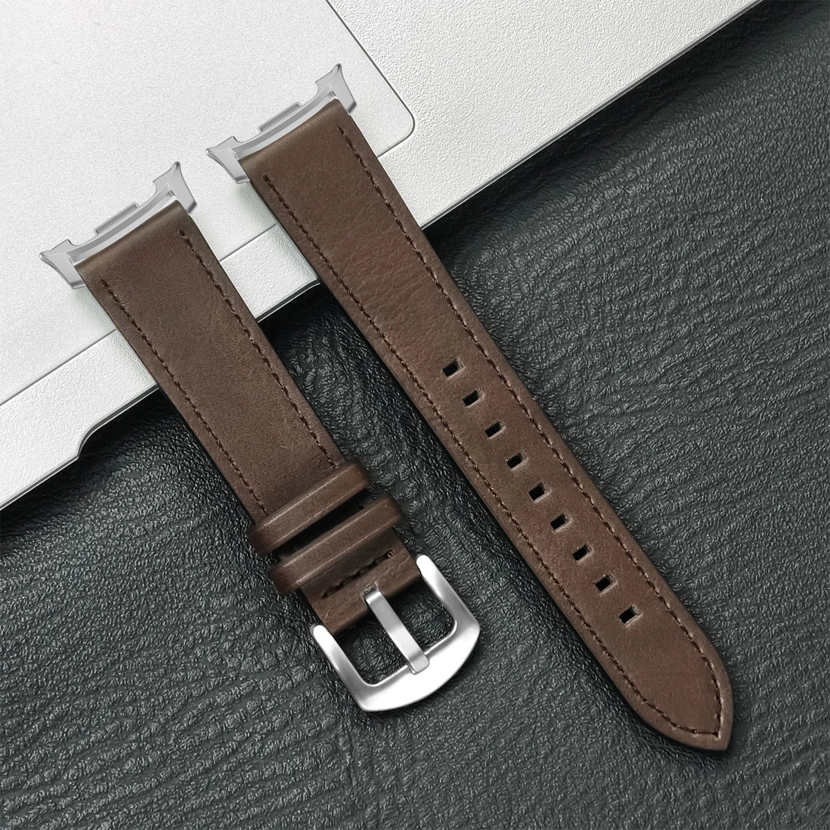 Lederarmband mit Schnellverschluss für Samsung Galaxy Watch 8 Modelle