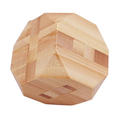 Holz Kong Ming Lock Lu Ban IQ Brain Teaser Lernspielzeug für Kinder