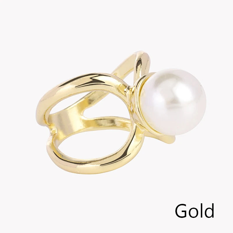 Elegante Perlen-Schal Schnalle – Multifunktionales Accessoire für Damen aus Eisen