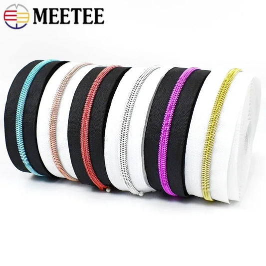3er Nylon Reißverschlüsse für Taschen Geldbörsen Kleidung Nähen DIY Reparaturset