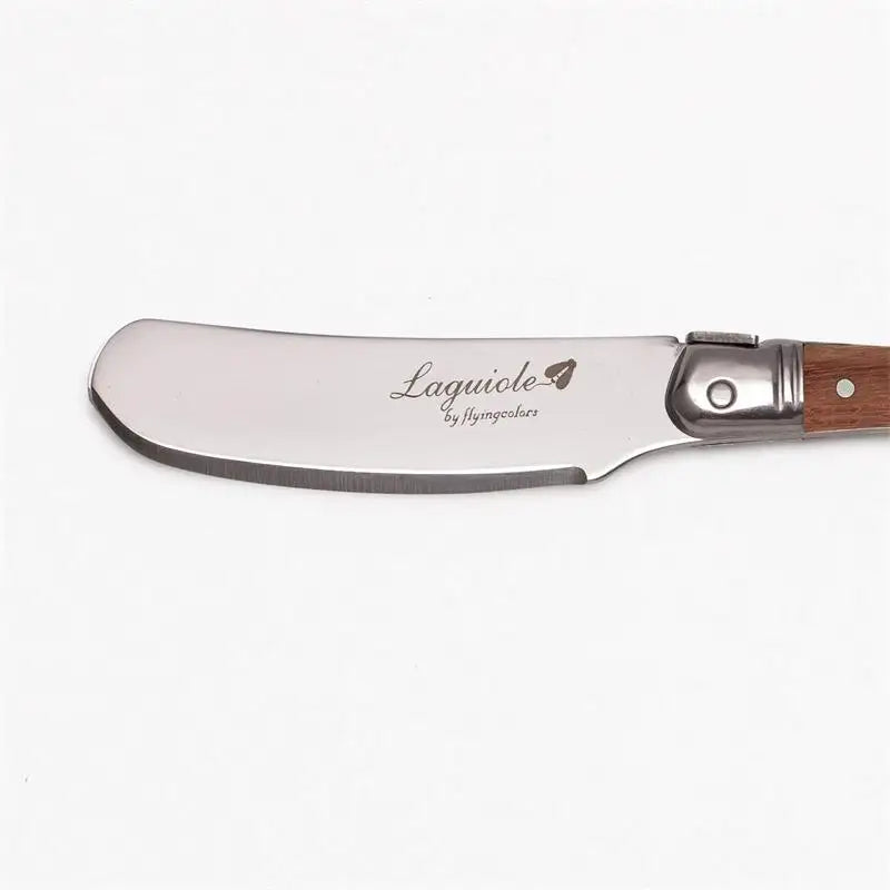 Set Buttermesser Mit Edelstahlklinge Und Rossholzgriff Für Perfektes Streichen