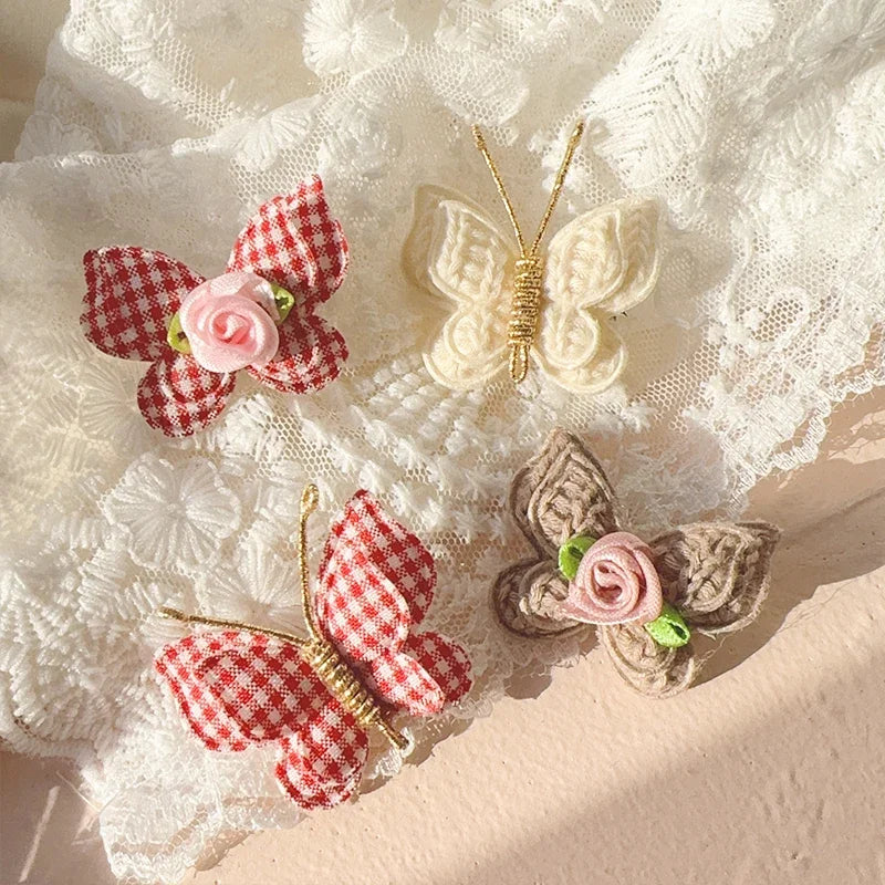 Nette Handgemachte Schmetterling Haar Clips für Mädchen