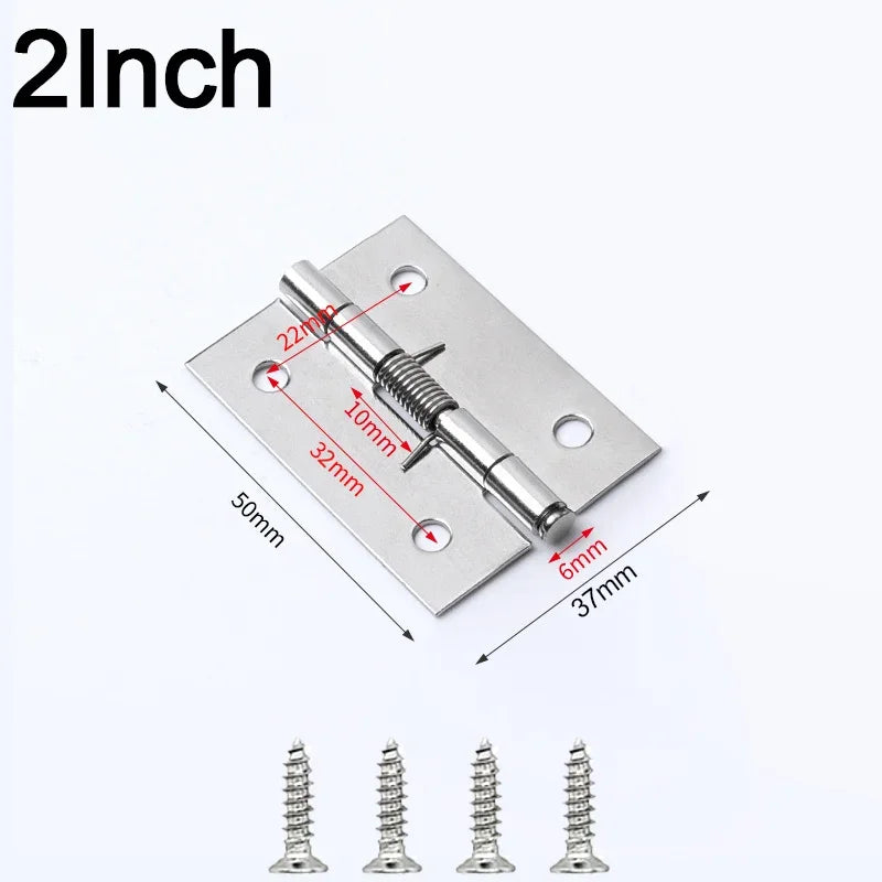 Automatisch schließende Edelstahl-Türscharniere 1/2Set – robust - leise