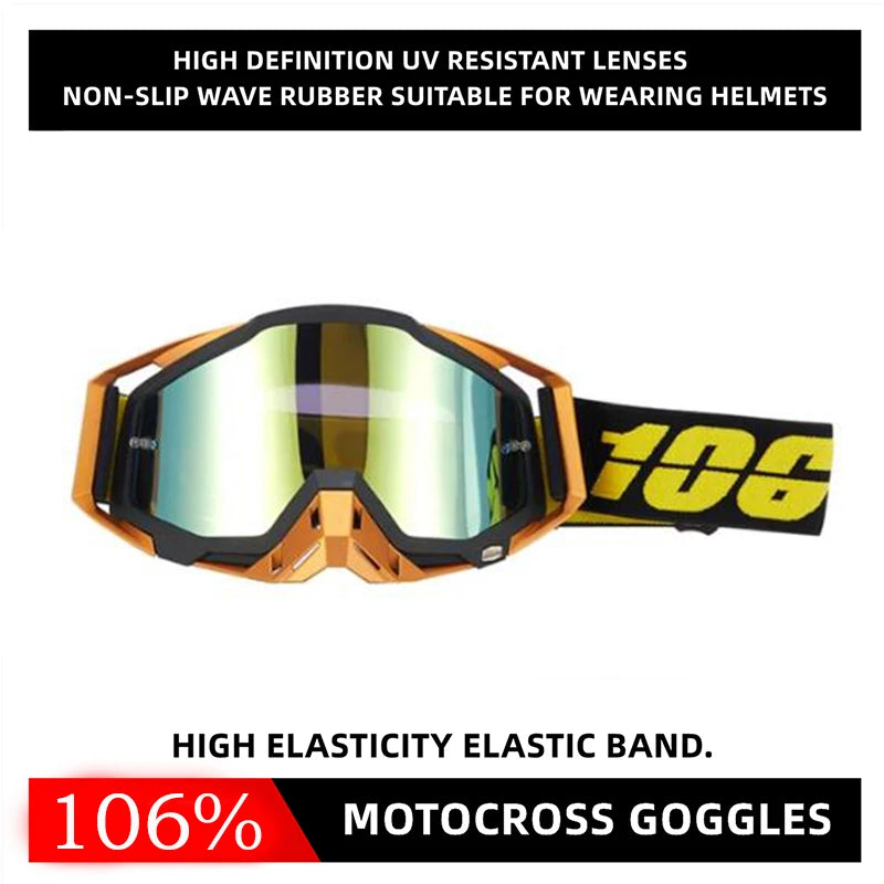 Offroad Schutzbrille Unisex für Motocross ATV Ski Radfahren Windschutz