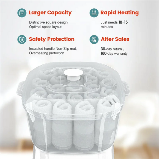 A74U Heißer Handtuchwärmer für Gesichtsbehandlungen-Yabubest - Home & More