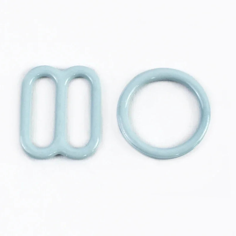 50 100er Set 10mm Einstellbare Bh Gurtschnallen O Ringe Karabiner Clips