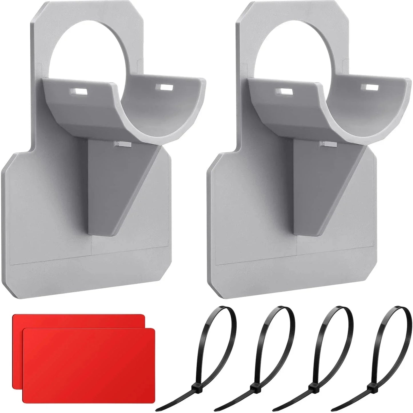 Sichere Pool-Rohrhalterung 30-38mm inkl. Kabelbinder – Schutz - Stabilität garantiert
