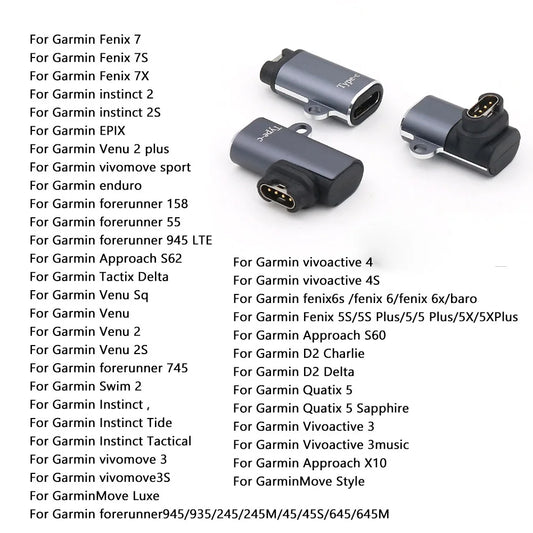 Multifunktions Adapter USB Typ C Micro 8-Pin für Smartwatch Ladegeräte