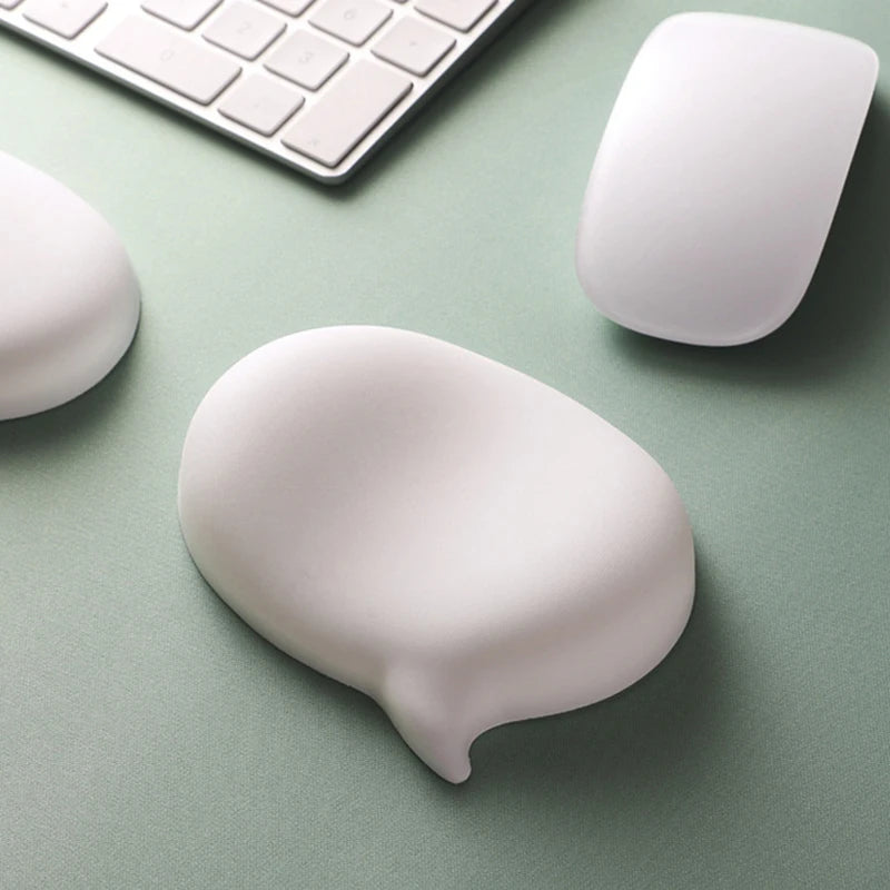 Ergonomische Silikon Handauflage für Maus - Tastatur – Büro - Zuhause
