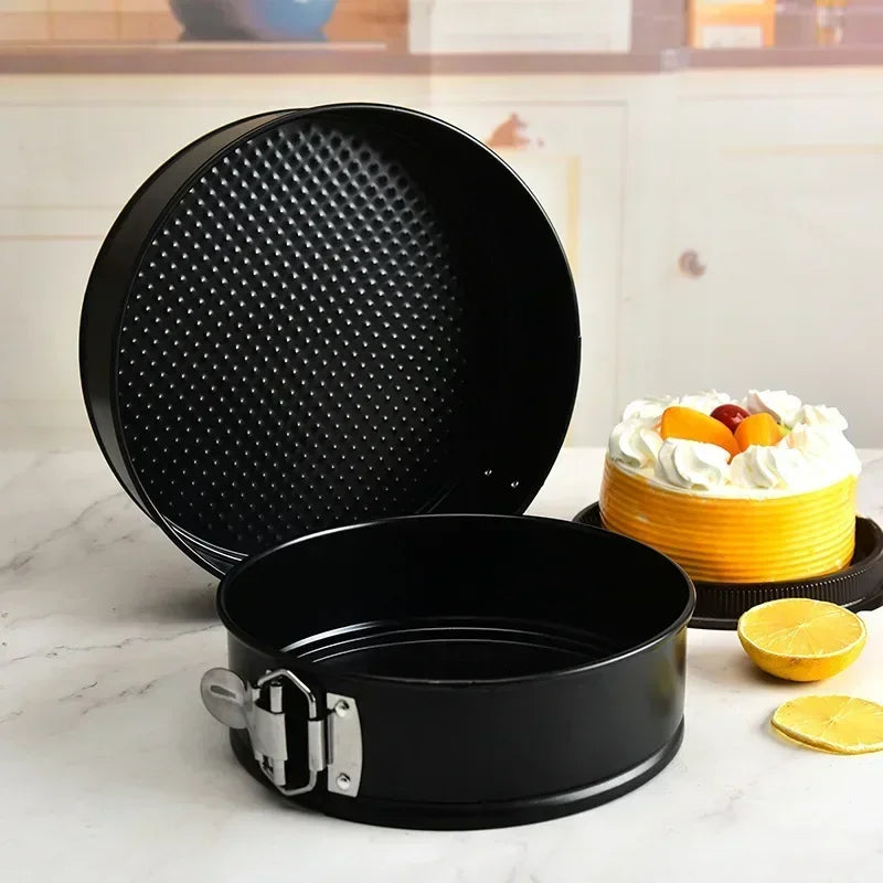Antihaft-Kuchenform Rund mit Abnehmbarem Boden – Carbonstahl Backform