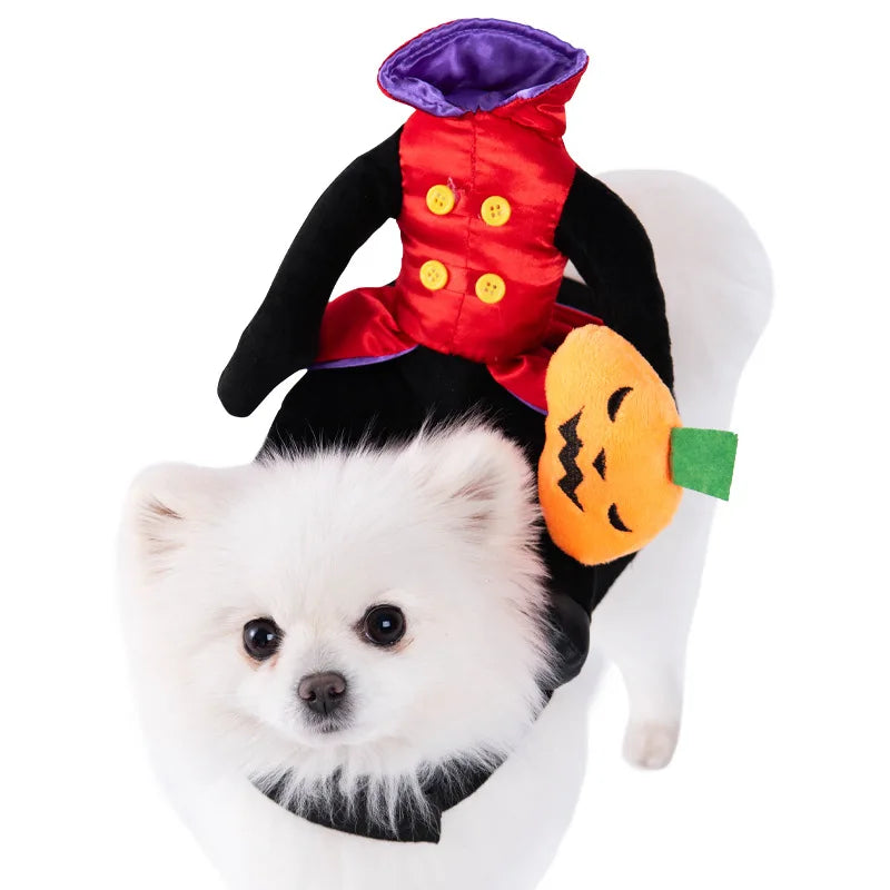 Lustiges Halloween Verkleidung Tierkostüm Dolch Effekt Hund Katze