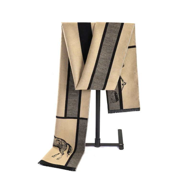 Stilvoller Herrenschal: Eleganz und Wärme für kühle Tage