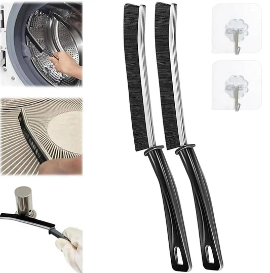 2er Set Fugenbürsten mit harten Borsten für gründliche Eck- und Lückenreinigung