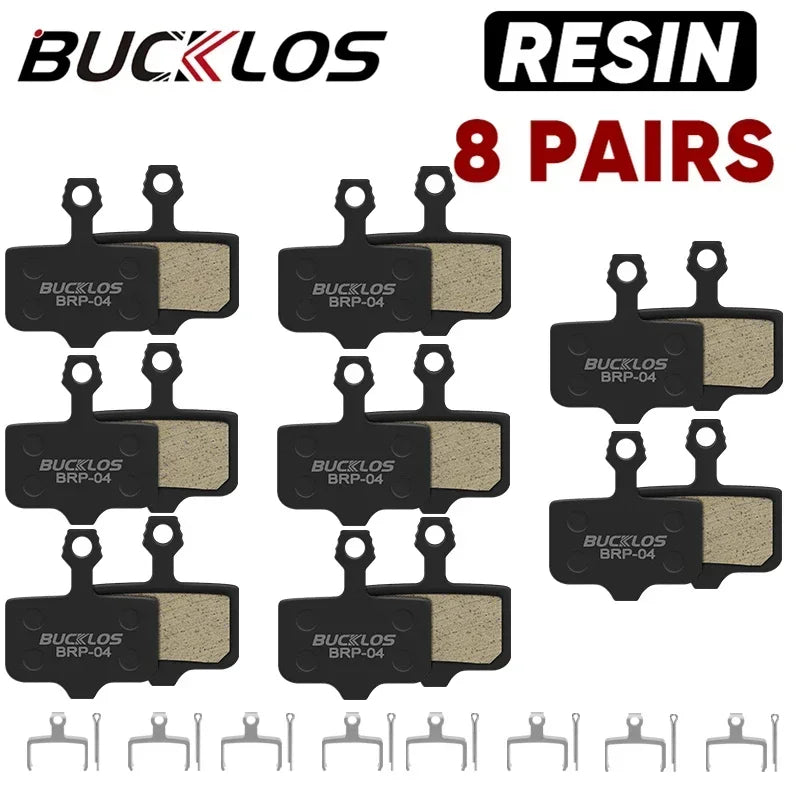 Harz Scheibenbremsbeläge für Mountainbike Hydraulik Bremsen – Verschleißfest