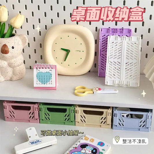 Faltbare Aufbewahrungsbox aus Kunststoff für Ordnung und Organisation