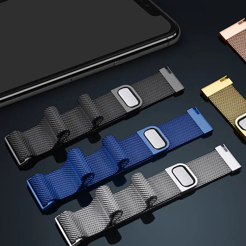 Magnetisches Edelstahl-Smartwatch-Armband 20/22mm – Komfort - Stil in 6 Farben