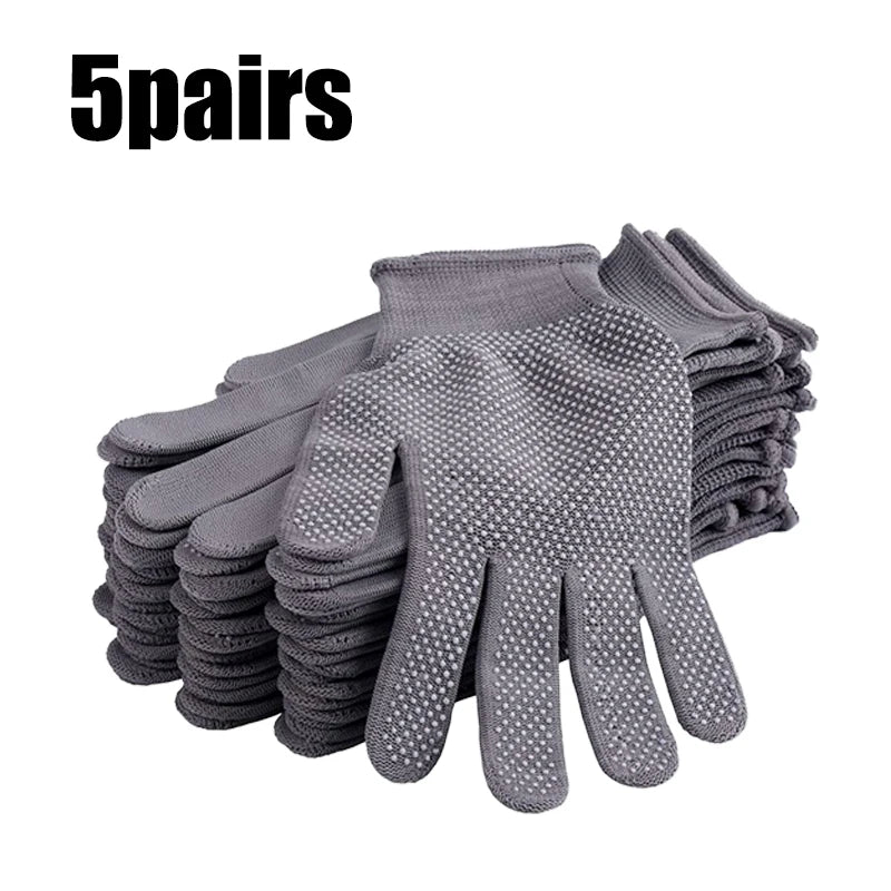 Rutschfeste Touchscreen-Handschuhe 5 Paar, leicht, atmungsaktiv, UV-Schutz