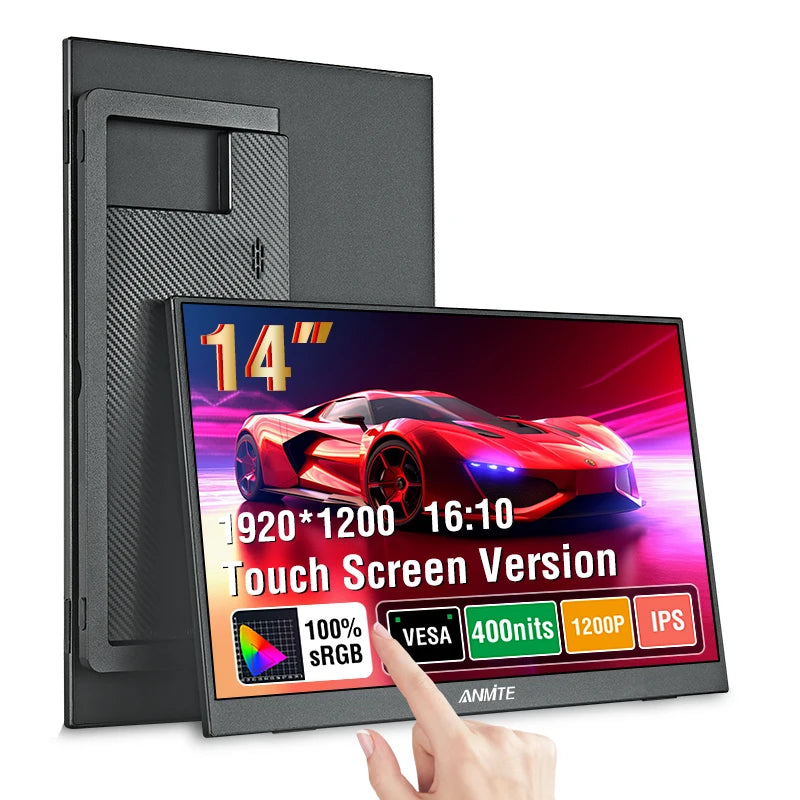 14 Zoll tragbarer Touch-Monitor für Xbox PS4/5 und Laptop