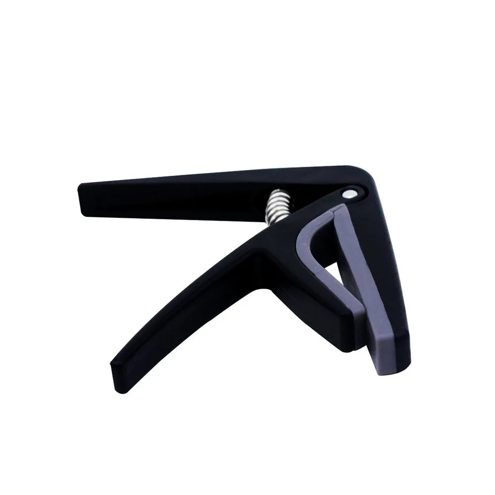 Schwarzer Ukulele Capo für schnelles Stimmen und perfekte Tonhöhe