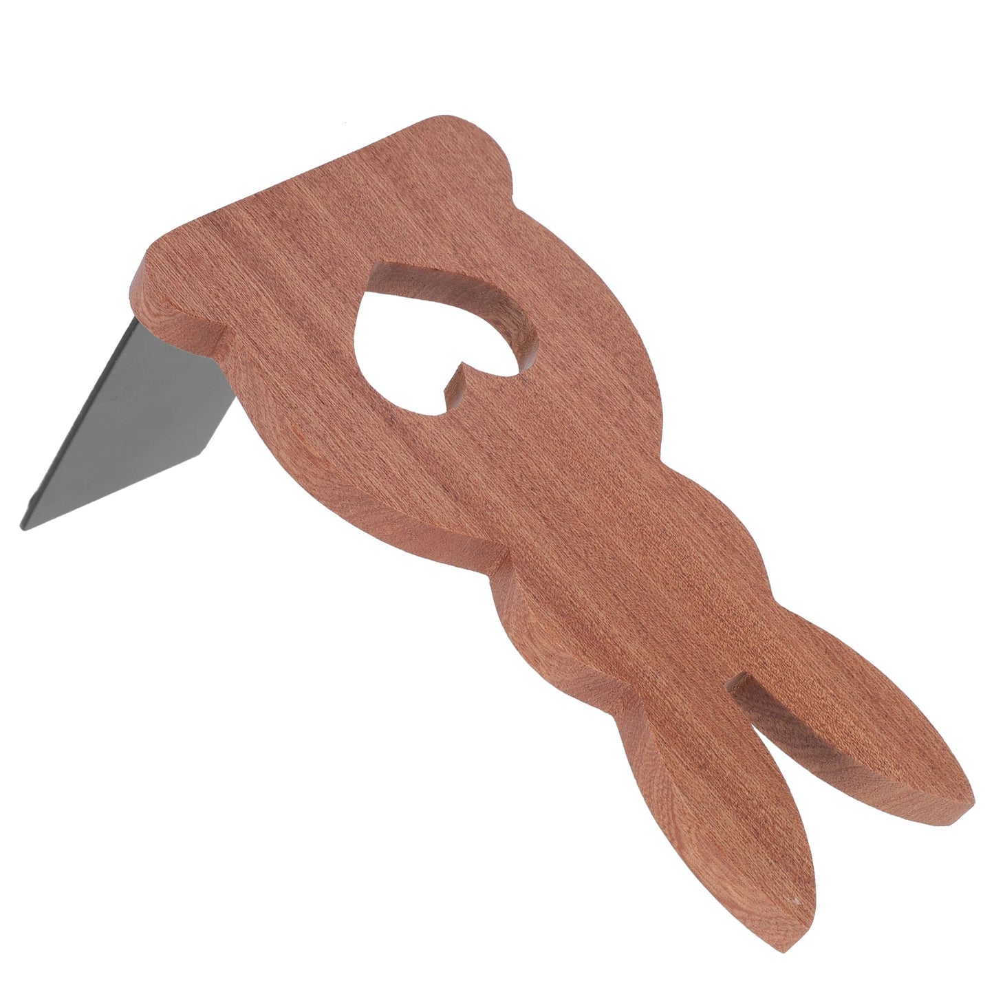 Holz Buchstütze mit Cartoon-Kaninchen, dekorativer Organizer für Büro