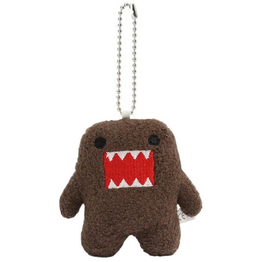 Kawaii süßer Plüsch-Schlüsselanhänger Domo Kun Anime Geschenk Anhänger