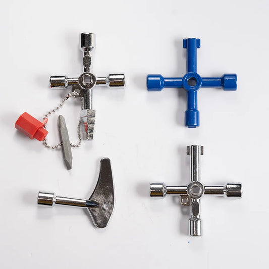 4in1 Multifunktions Inbusschlüssel Set für Wasserzähler Ventil Reparatur