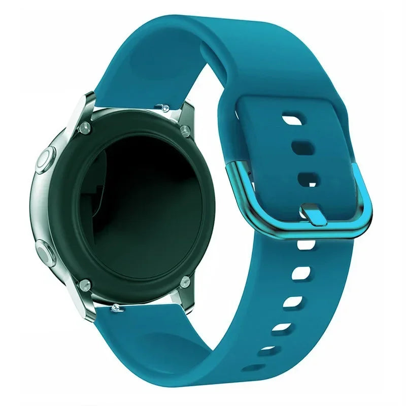 Silikon Uhrenarmband 20/22mm kompatibel mit Smartwatches und Sportuhren