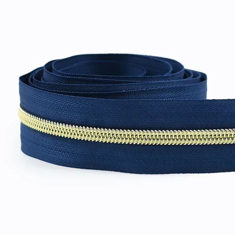 Nylon Reißverschluss Meterware DIY Kleidung Taschen Reparatur 5/10/20m Länge
