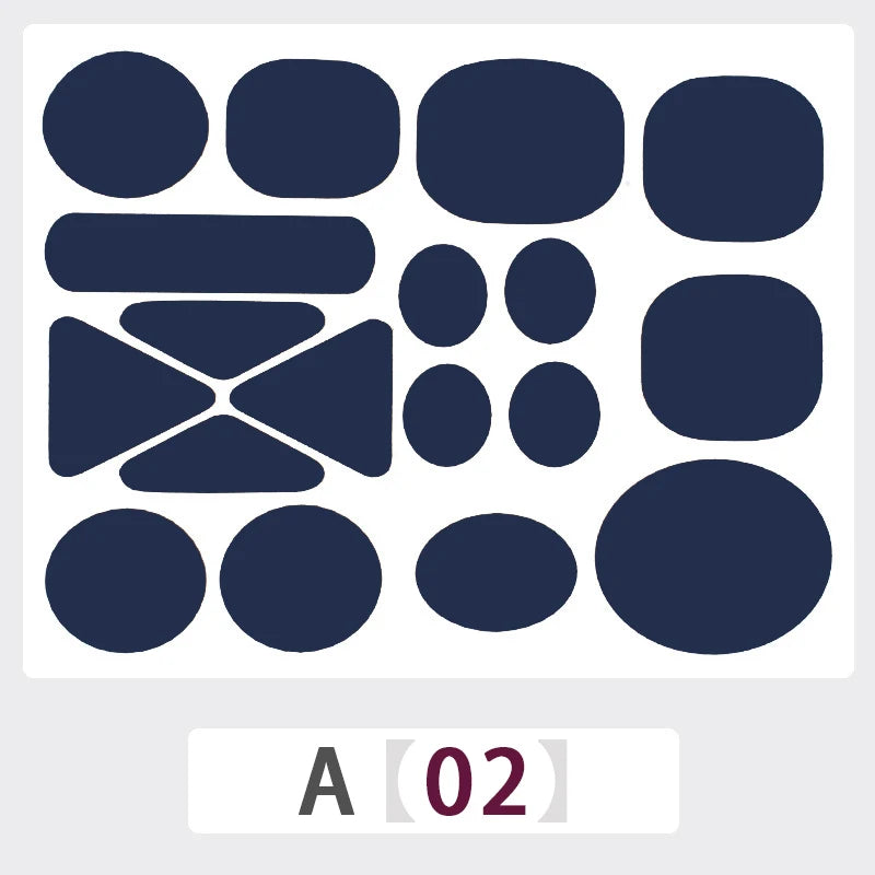 Selbstklebende Aufnäher 20x25mm zum Reparieren und Verzieren von Kleidung