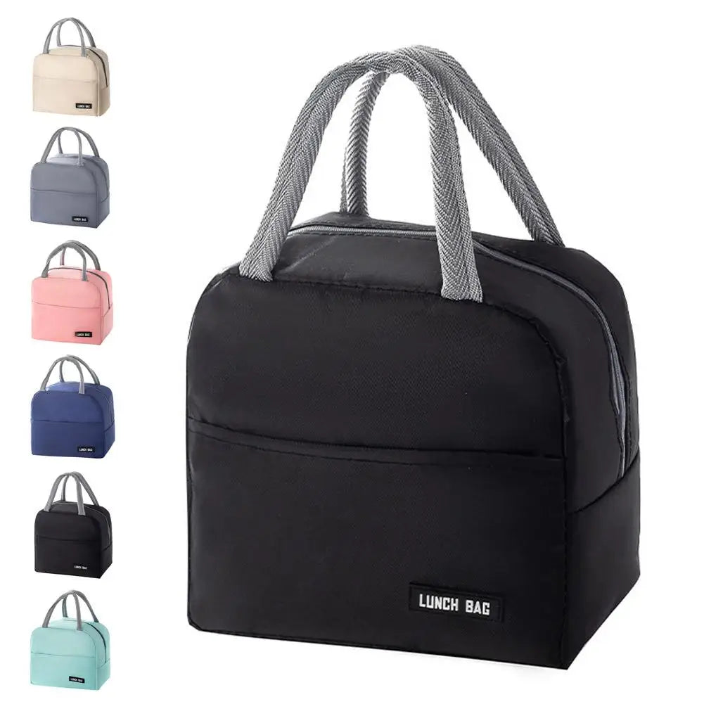 Isolierte Lunchtasche mit großem Fassungsvermögen für Alltag - Picknick